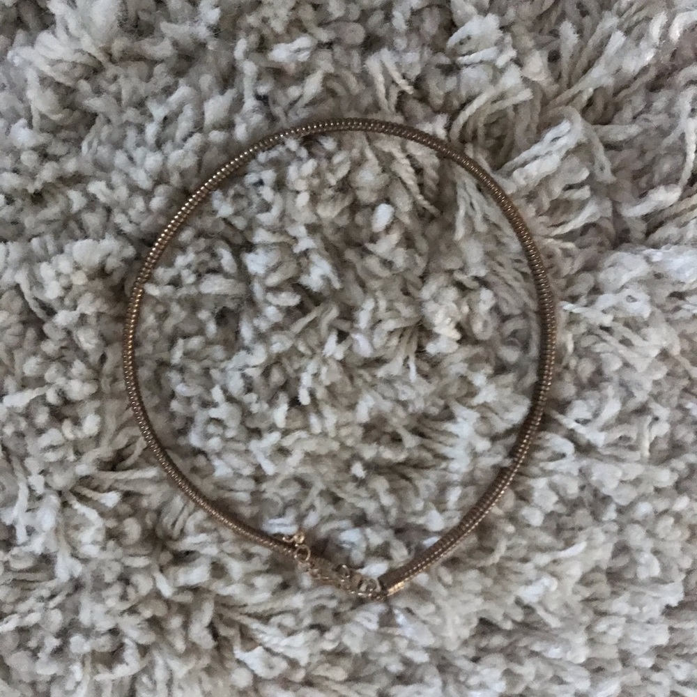 golden adjustable choker